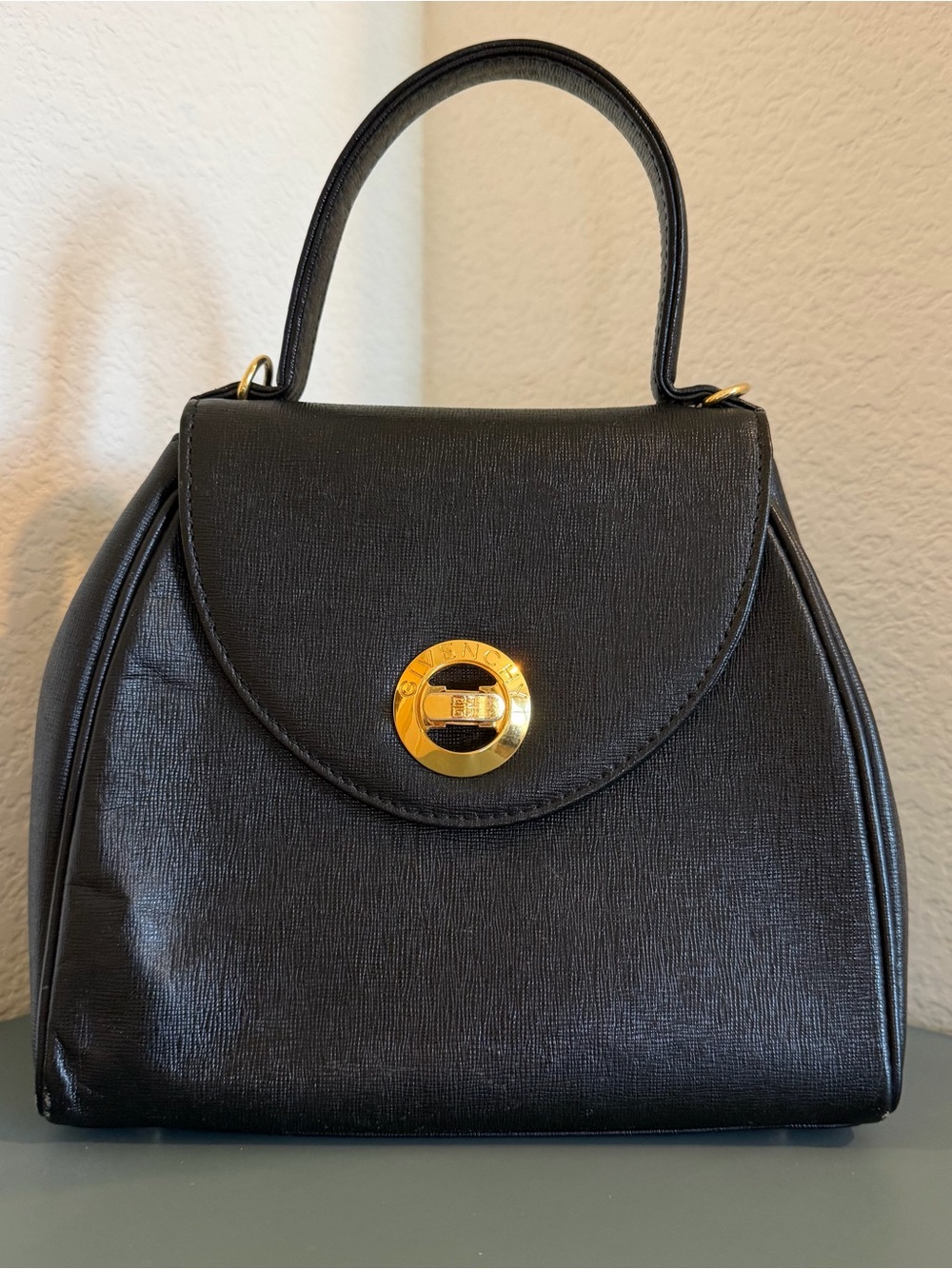 Givenchy 2-Way Saffiano Leather Crossbody Bag - Picture 3 of 17